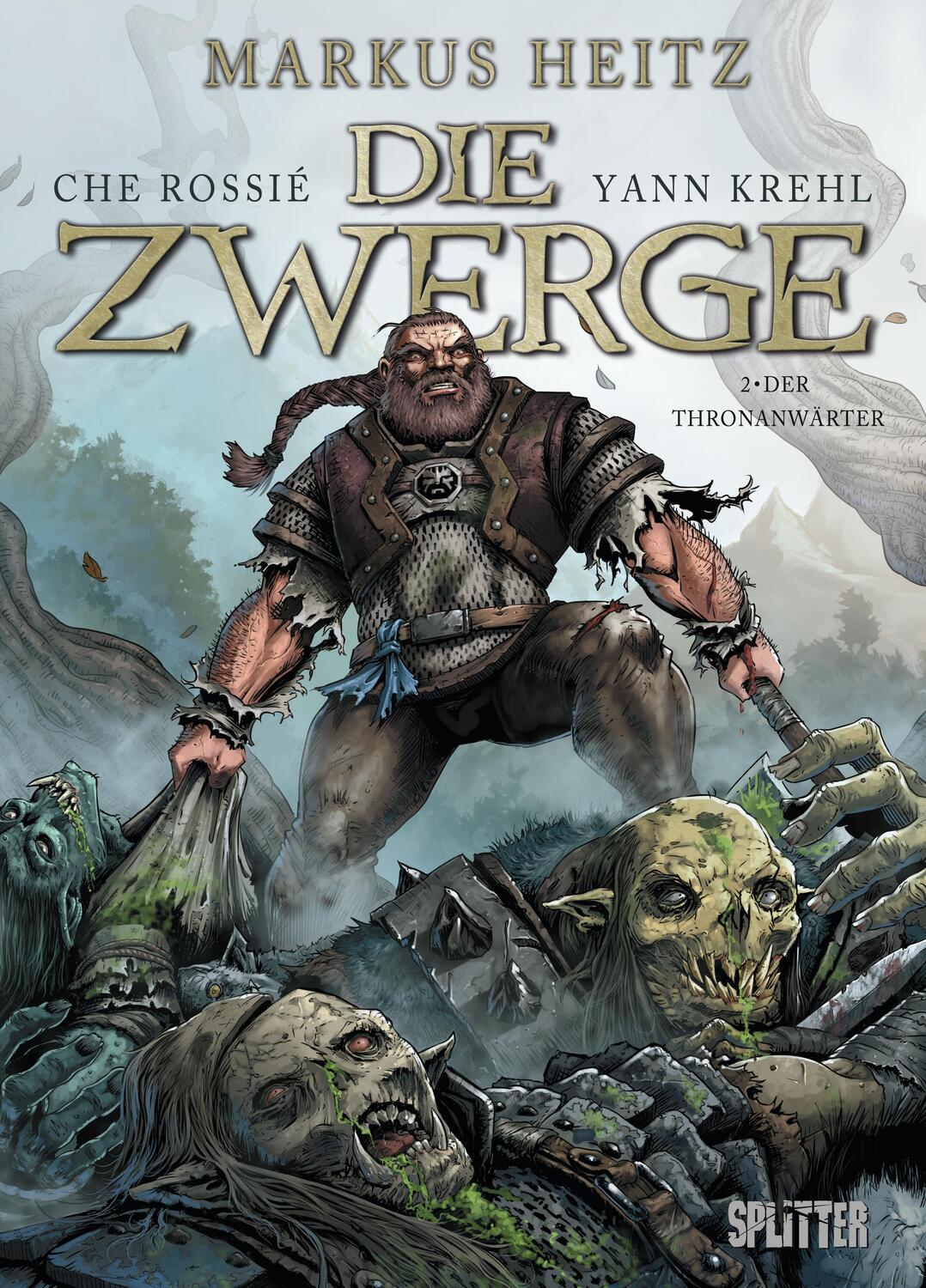 Cover: 9783868695427 | Die Zwerge 02. Der Thronanwärter | Comicalbum | Markus Heitz (u. a.)
