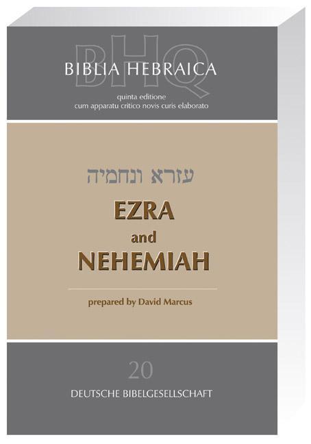 Cover: 9783438052803 | Biblia Hebraica Quinta (BHQ). Gesamtwerk zur Fortsetzung / Ezra and...