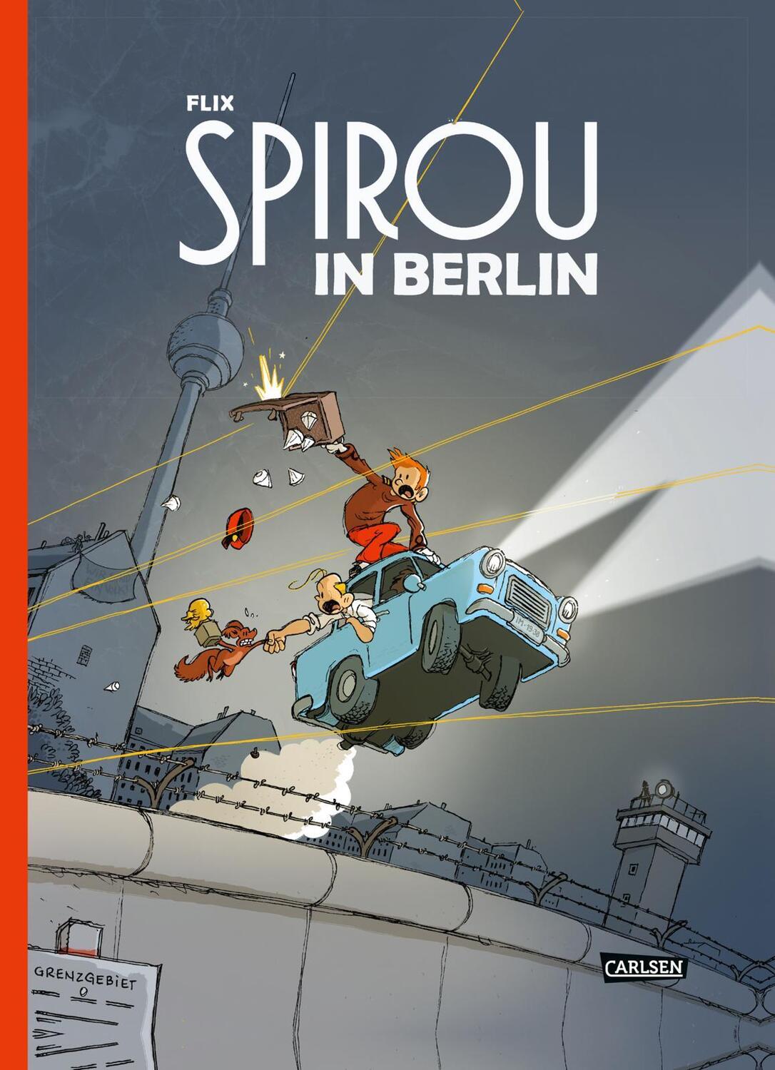 Cover: 9783551721150 | Spirou und Fantasio Spezial: Spirou in Berlin | Flix | Buch | 60 S.