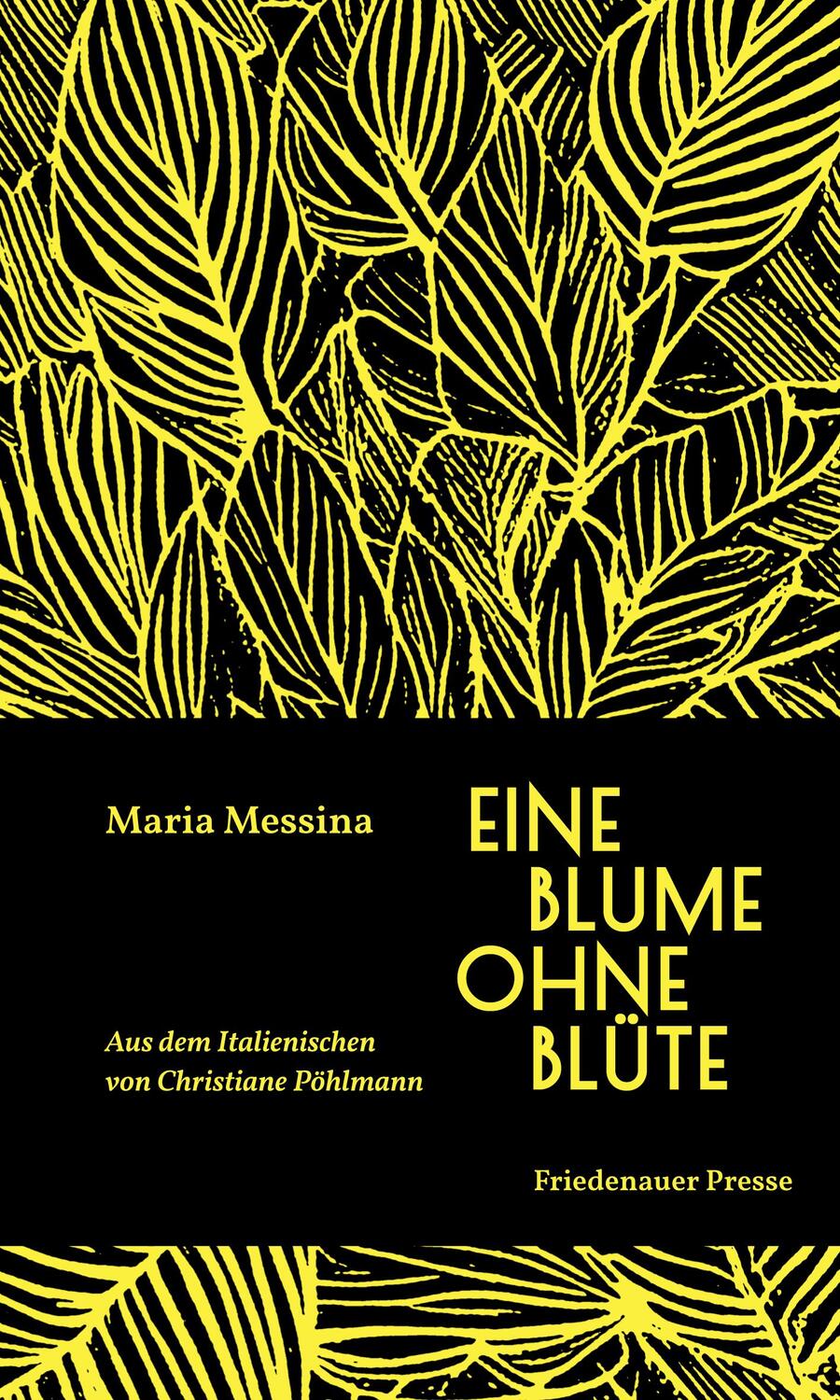 Cover: 9783751880213 | Eine Blume ohne Blüte | Maria Messina | Buch | 160 S. | Deutsch | 2024