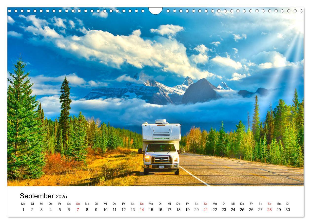 Bild: 9783435304783 | KANADA Mit dem Camper quer durch die Rockies (Wandkalender 2025 DIN...