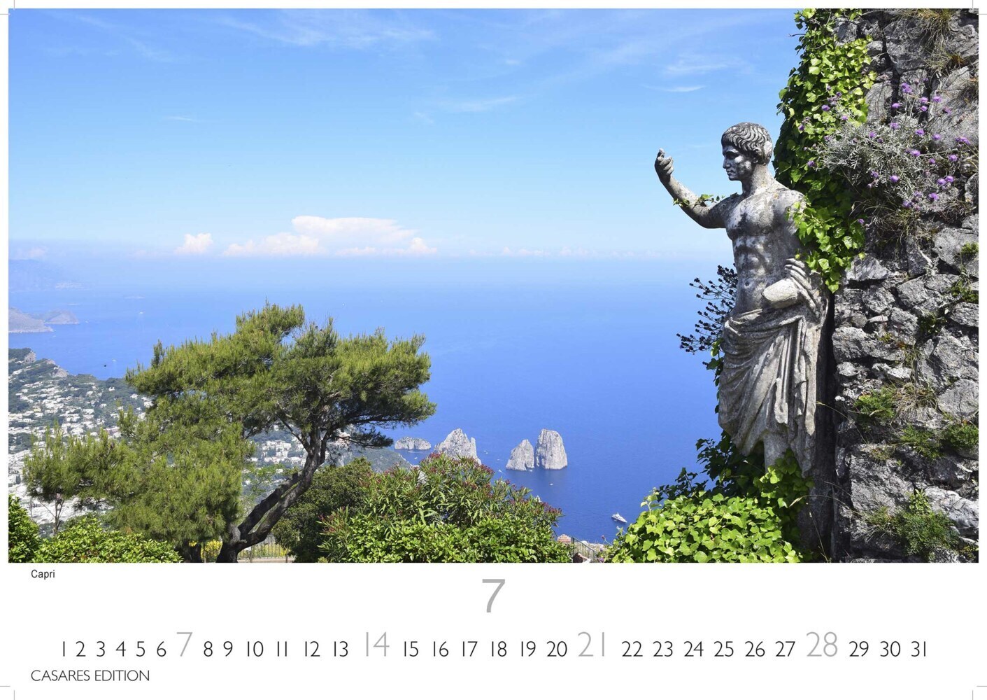 Bild: 9789918621736 | Golf von Neapel 2024 L 35x50cm | Amalfi, Capri, Ischia | Kalender