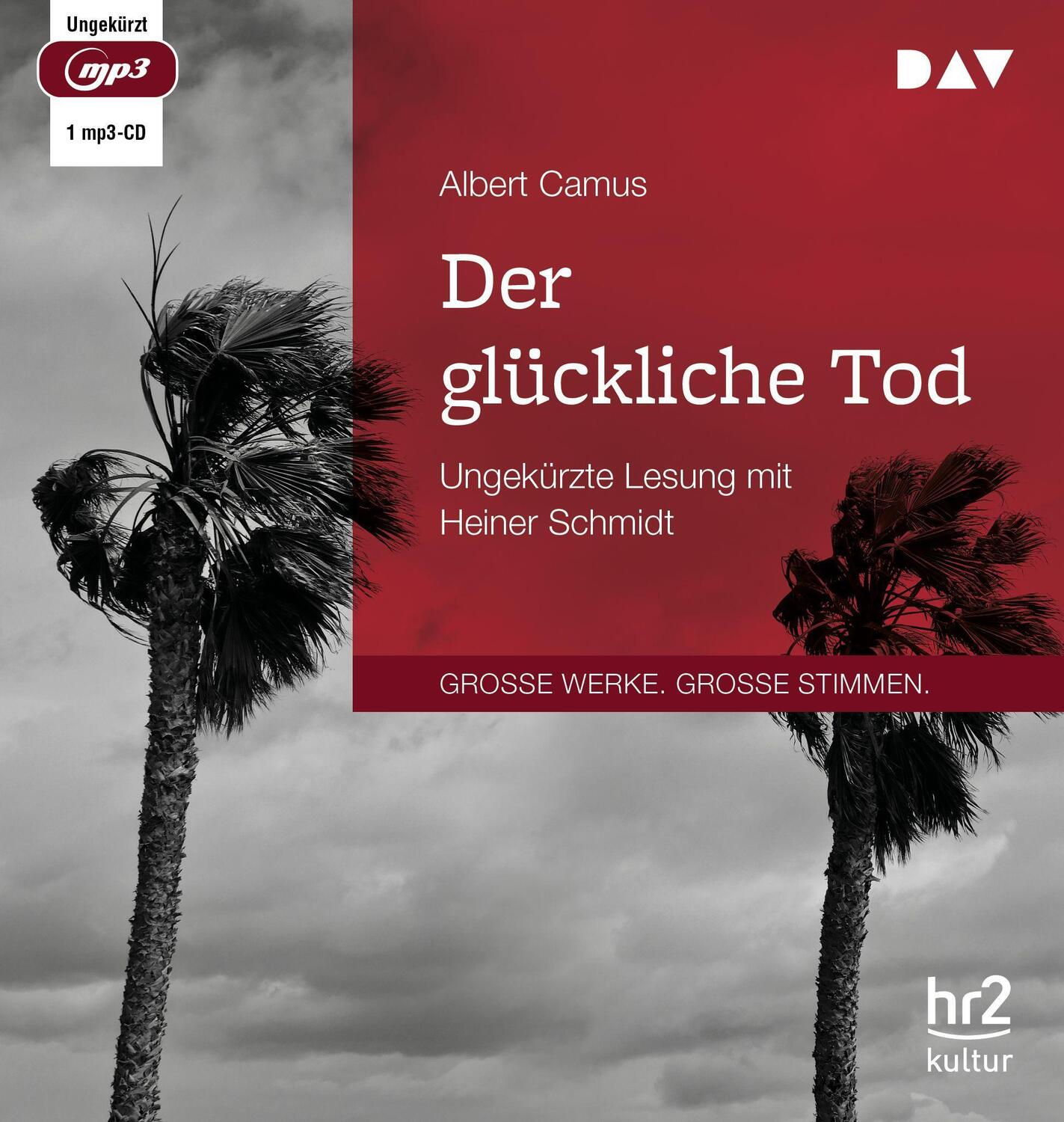 Cover: 9783742421616 | Der glückliche Tod | Albert Camus | MP3 | Deutsch | 2021