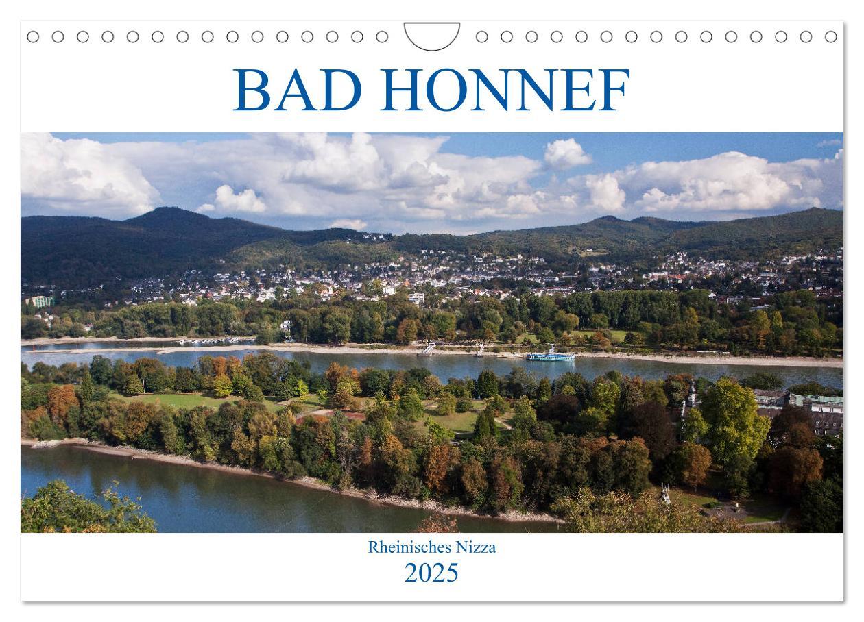 Cover: 9783435412969 | Bad Honnef - Rheinisches Nizza (Wandkalender 2025 DIN A4 quer),...