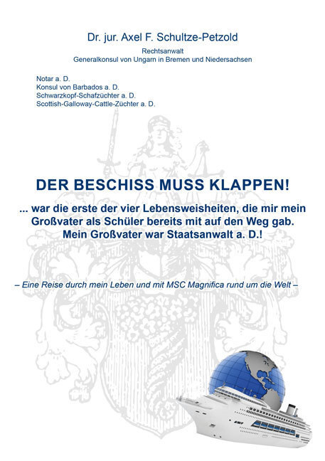 Cover: 9783956317811 | Der Beschiss muss klappen! | Dr. jur. Axel Schultze-Petzold | Buch