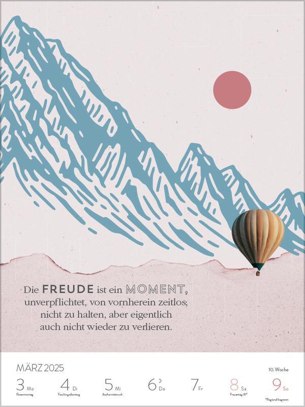 Bild: 9783731879916 | Literaturkalender Rainer Maria Rilke 2025 | Verlag Korsch | Kalender
