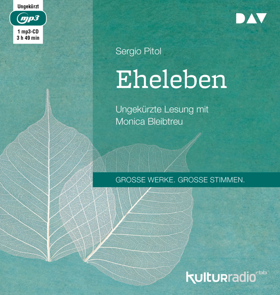 Cover: 9783742409096 | Eheleben, 1 Audio-CD, 1 MP3 | Sergio Pitol | Audio-CD | 2019