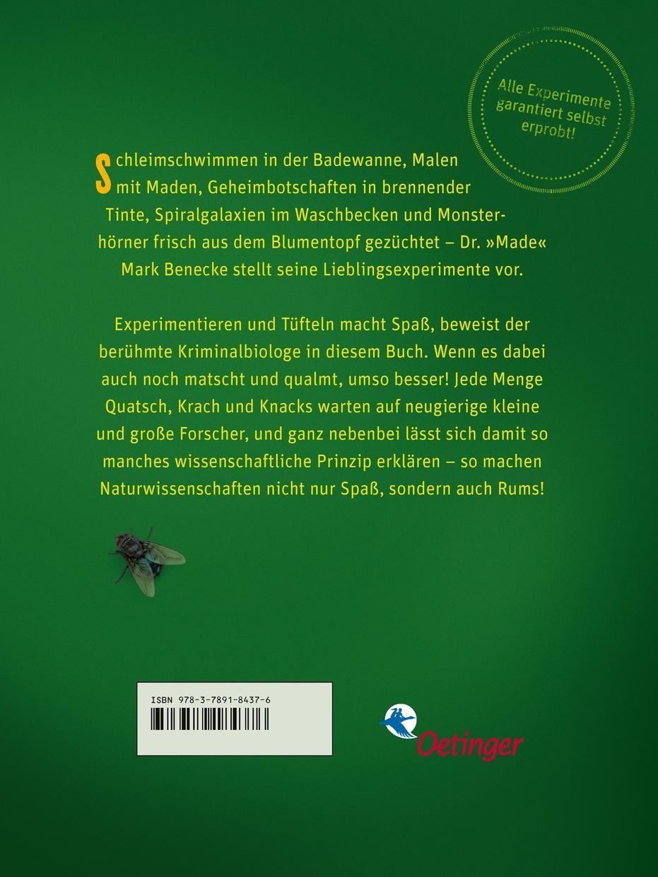 Rückseite: 9783789184376 | Das knallt dem Frosch die Locken weg | Mark Benecke | Buch | 168 S.