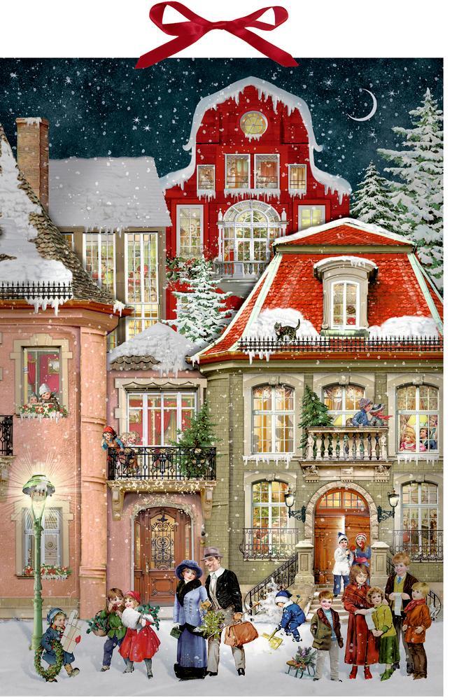 Cover: 4050003715049 | Wandkalender - In der Weihnachtsgasse | Kalender | 1 S. | Deutsch