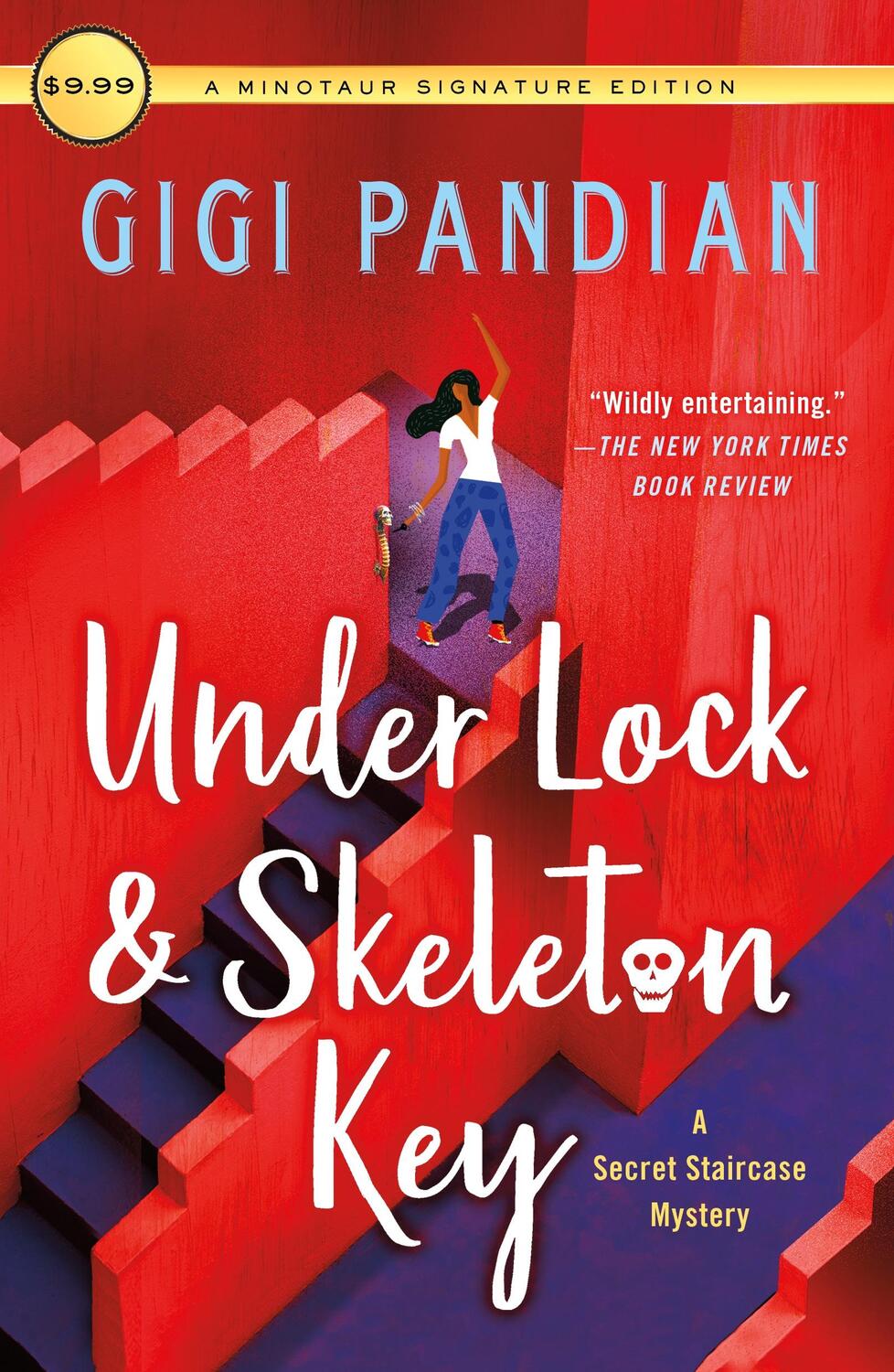 Cover: 9781250805003 | Under Lock &amp; Skeleton Key: A Secret Staircase Mystery | Gigi Pandian