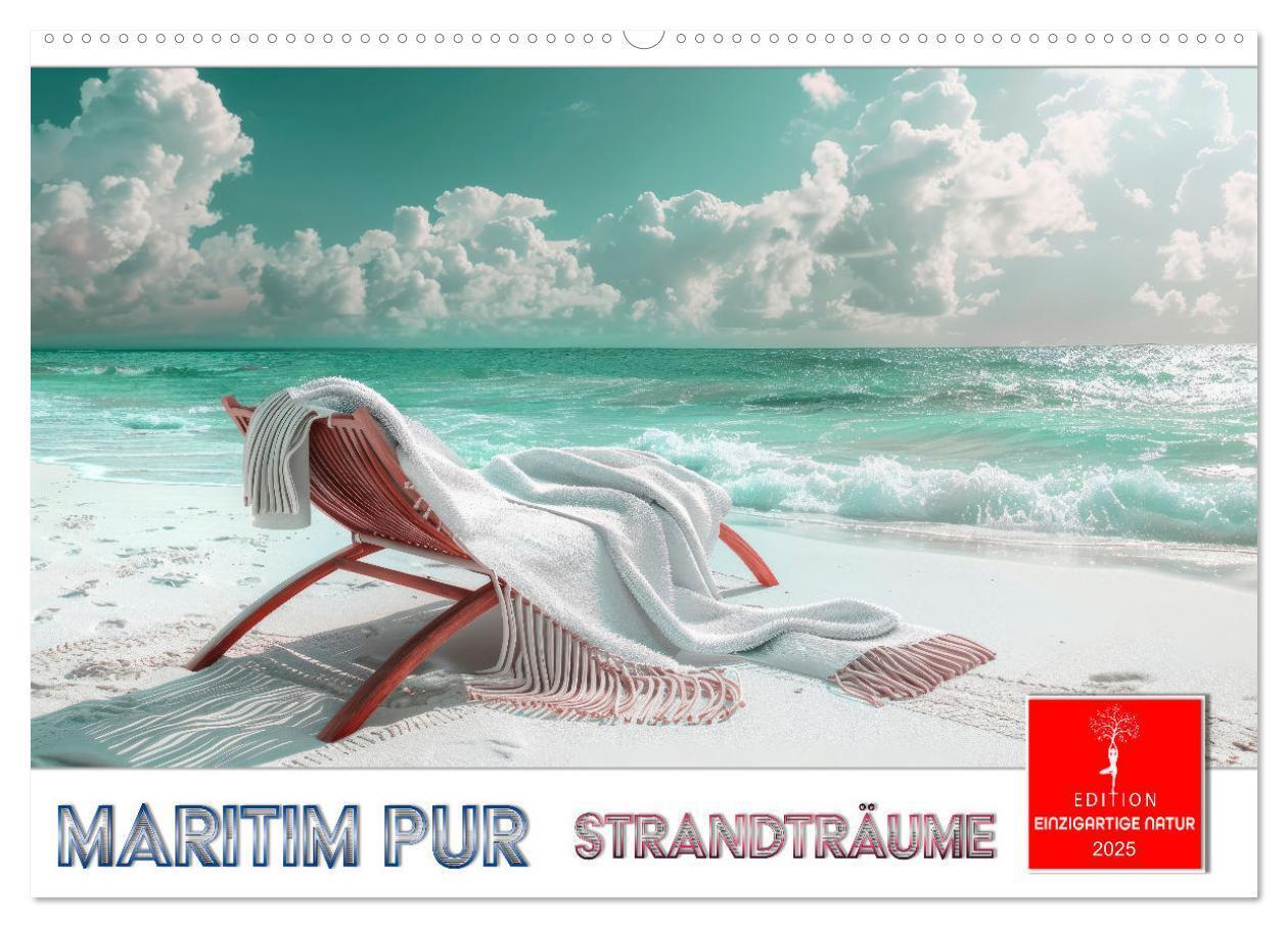 Cover: 9783457164587 | Maritim pur - Strandträume (Wandkalender 2025 DIN A2 quer),...