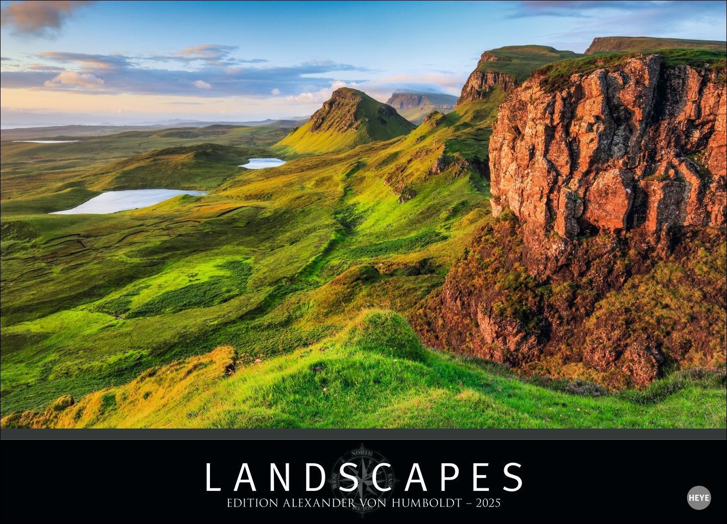 Cover: 9783756404551 | Landscapes Edition Kalender 2025 | Harenberg | Kalender | 14 S. | 2025