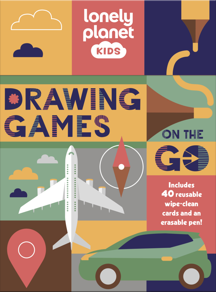 Cover: 9781838695958 | Lonely Planet Kids Drawing Games on the Go | Planet Lonely | Broschüre