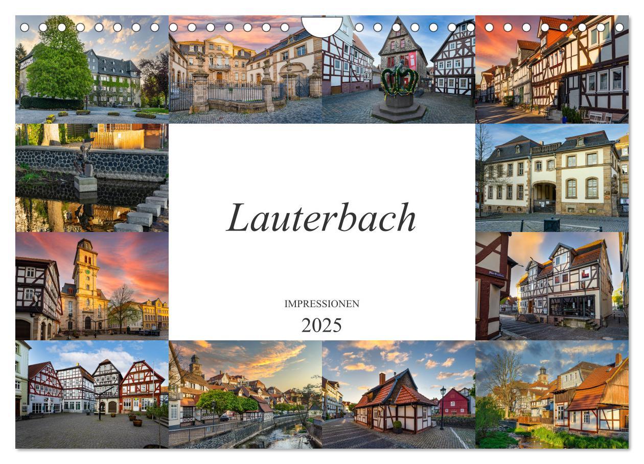 Cover: 9783435026173 | Lauterbach Impressionen (Wandkalender 2025 DIN A4 quer), CALVENDO...