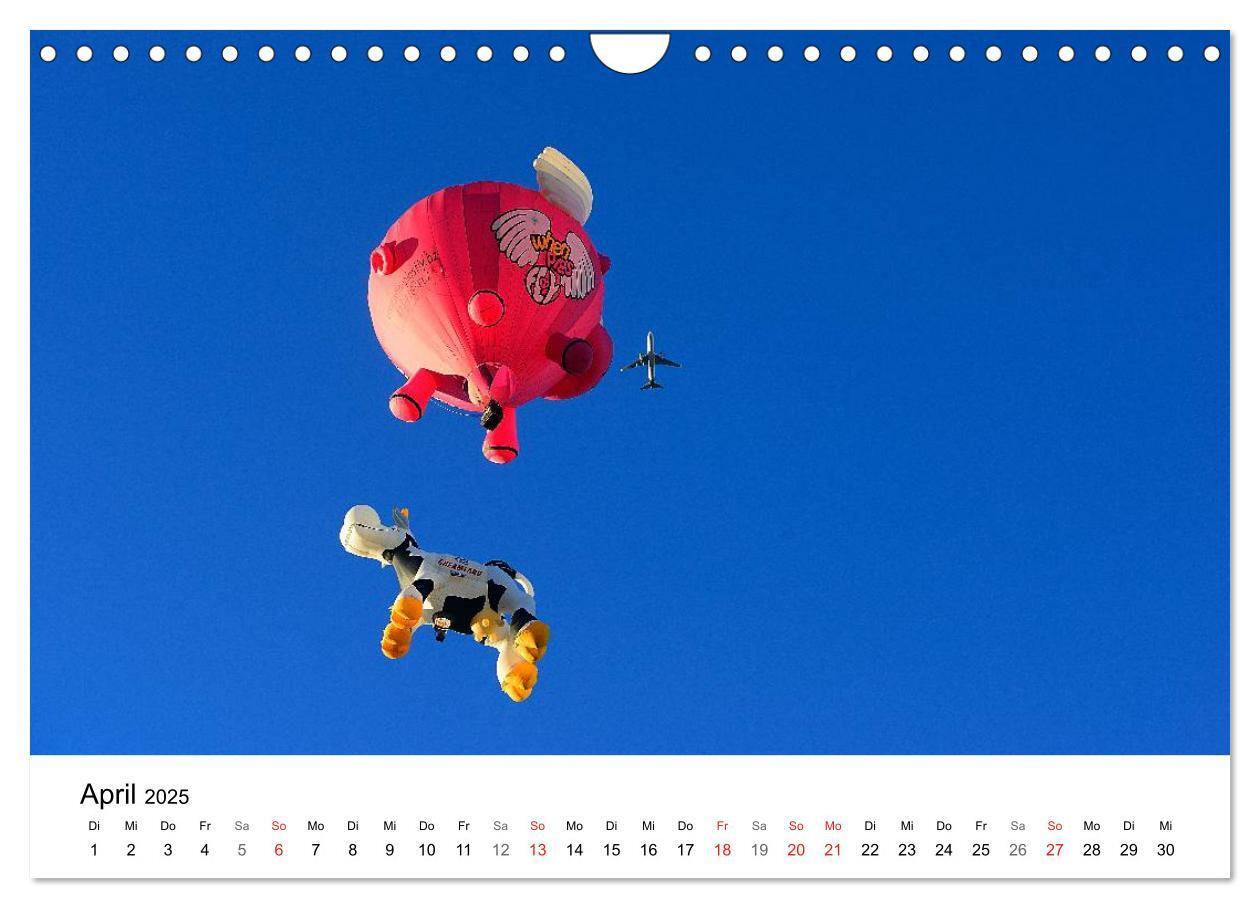 Bild: 9783435468782 | Balloon Fiesta New Mexico (Wandkalender 2025 DIN A4 quer), CALVENDO...