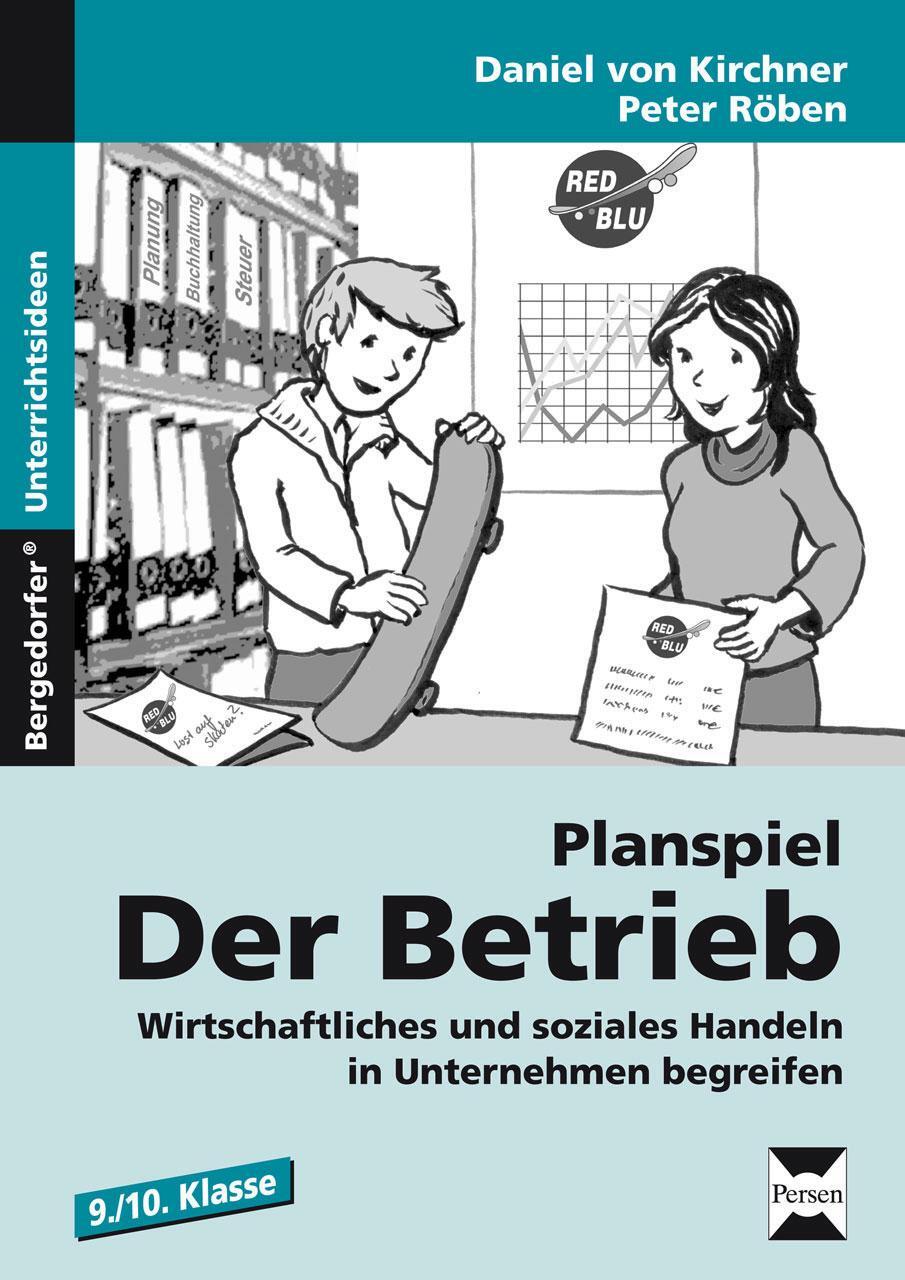 Cover: 9783403233183 | Planspiel: Der Betrieb | Daniel von Kirchner (u. a.) | Broschüre