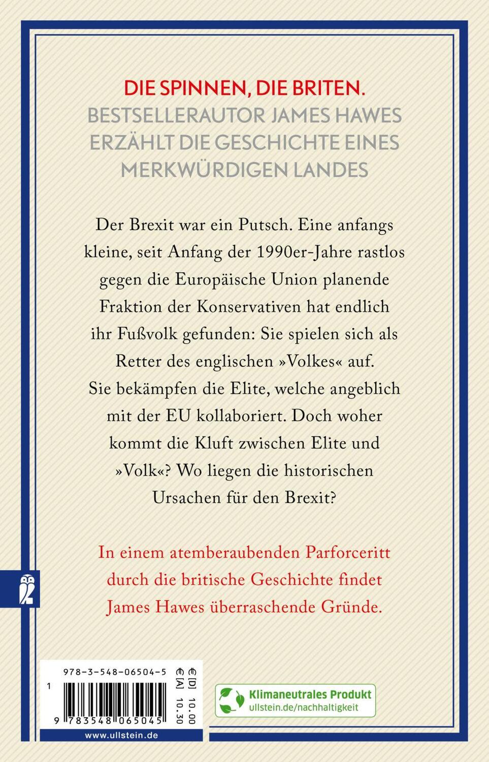 Rückseite: 9783548065045 | Die kürzeste Geschichte Englands | James Hawes | Taschenbuch | 400 S.