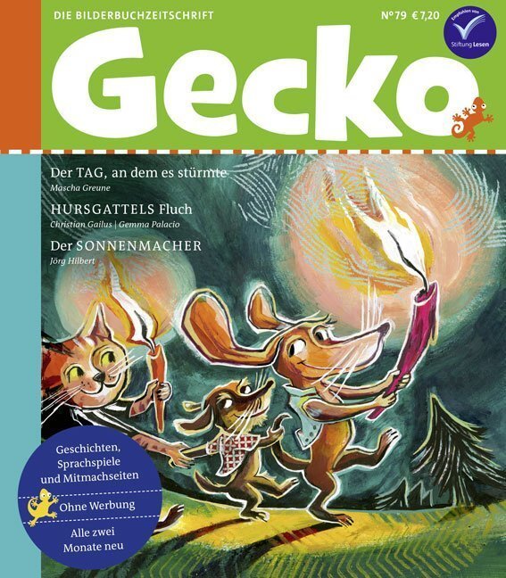 Cover: 9783940675781 | Gecko. Bd.79 | Die Bilderbuchzeitschrift. Bilderbuch | Hilbert (u. a.)