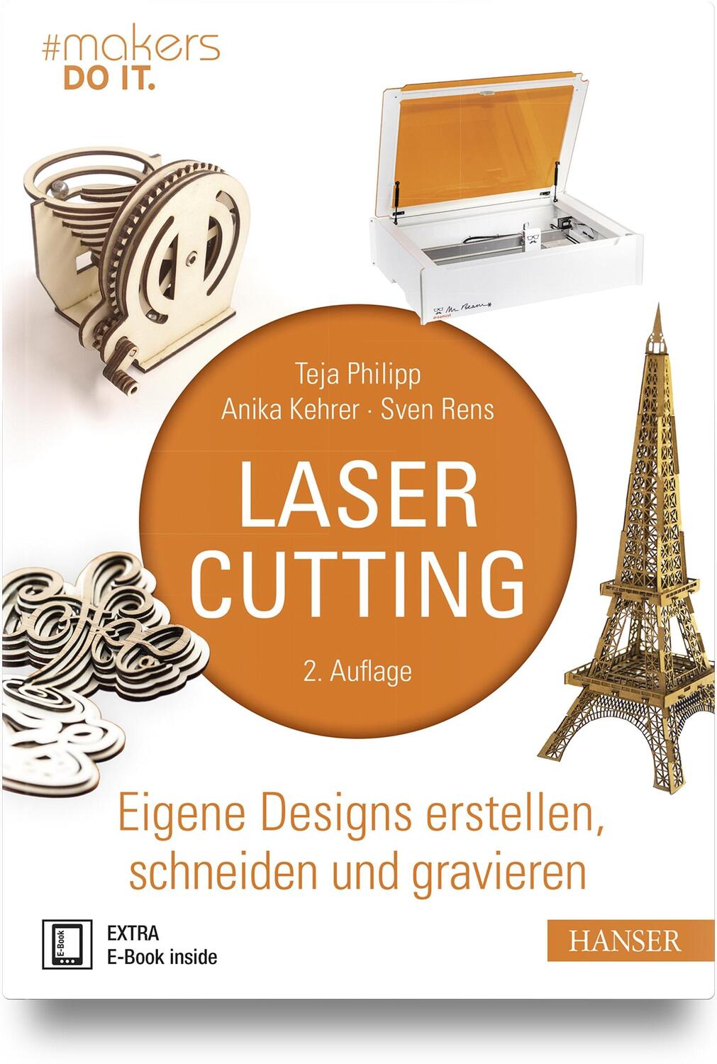 Cover: 9783446473454 | Lasercutting | Eigene Designs erstellen, schneiden und gravieren