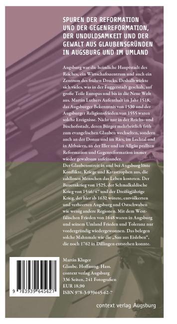 Rückseite: 9783939645627 | Glaube. Hoffnung. Hass. | Martin Kluger | Taschenbuch | Deutsch | 2016
