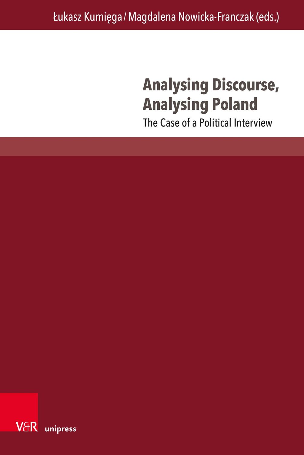 Cover: 9783847116479 | Analysing Discourse, Analysing Poland | Lukasz Kumiega (u. a.) | Buch