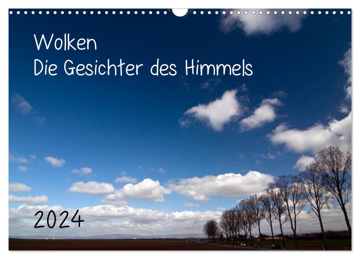 Cover: 9783383624575 | Wolken - Die Gesichter des Himmels (Wandkalender 2024 DIN A3 quer),...