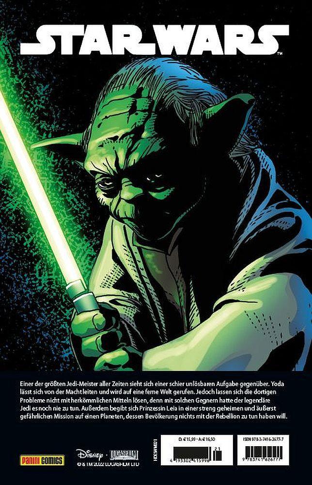 Rückseite: 9783741626777 | Star Wars Marvel Comics-Kollektion | Bd. 21: Yodas geheimer Krieg