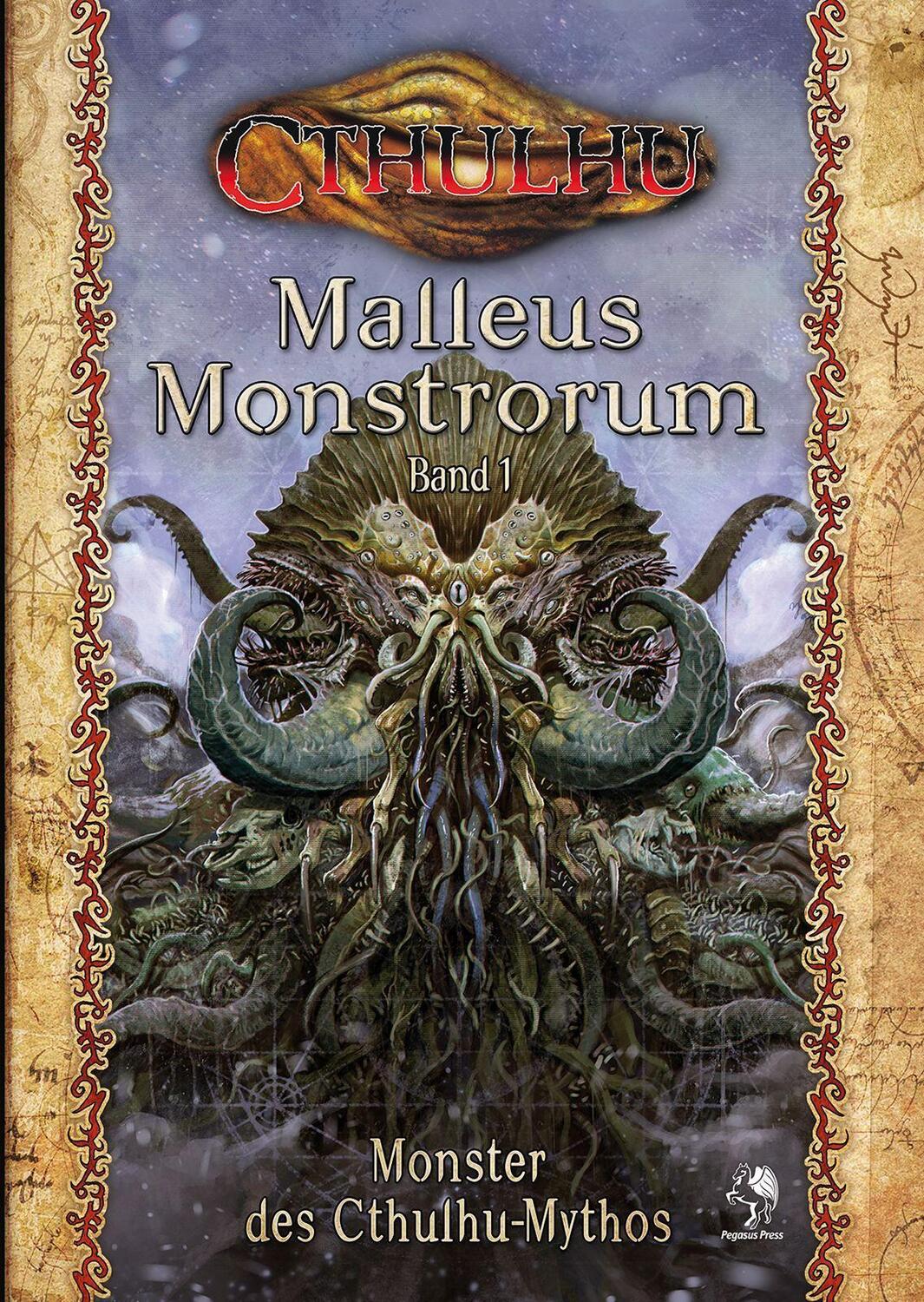 Cover: 9783969280324 | Cthulhu: Malleus Monstrorum 1: Monster des Cthulhu-Mythos (Hardcover)