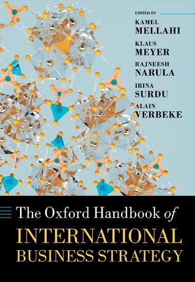 Cover: 9780198868378 | The Oxford Handbook of International Business Strategy | Buch | 2021