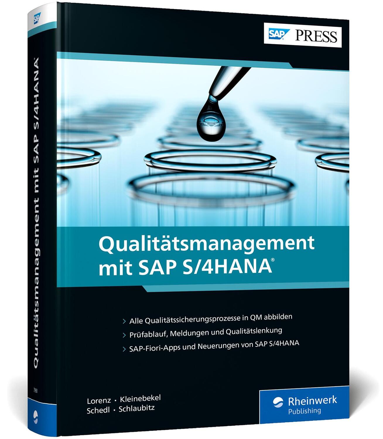 Cover: 9783836279901 | Qualitätsmanagement mit SAP S/4HANA | Yvonne Lorenz (u. a.) | Buch