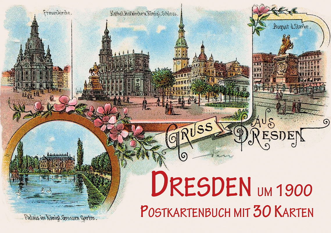 Cover: 9783731901068 | Dresden um 1900, Postkartenbuch | Michael Imhof | Taschenbuch | 2016