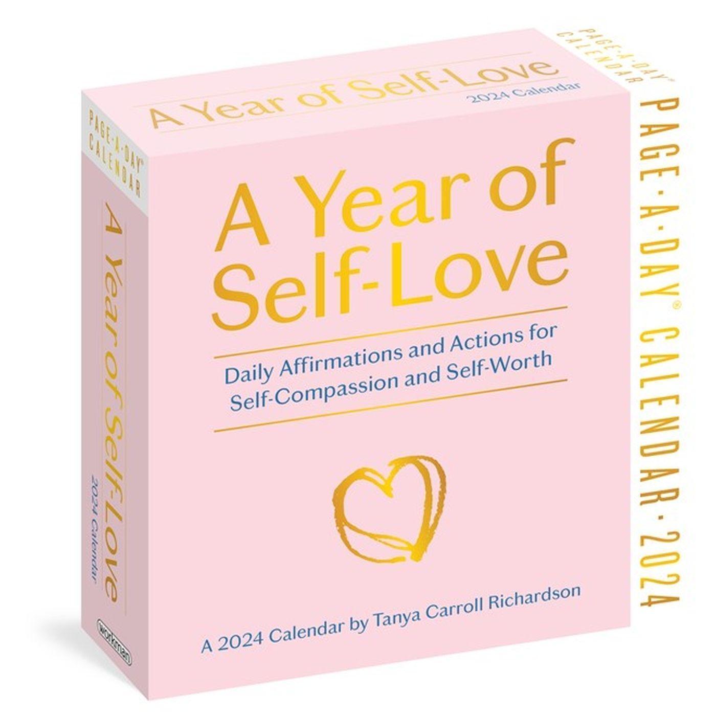 Cover: 9781523518654 | A Year of Self-Love Page-A-Day Calendar 2024 | Richardson (u. a.)