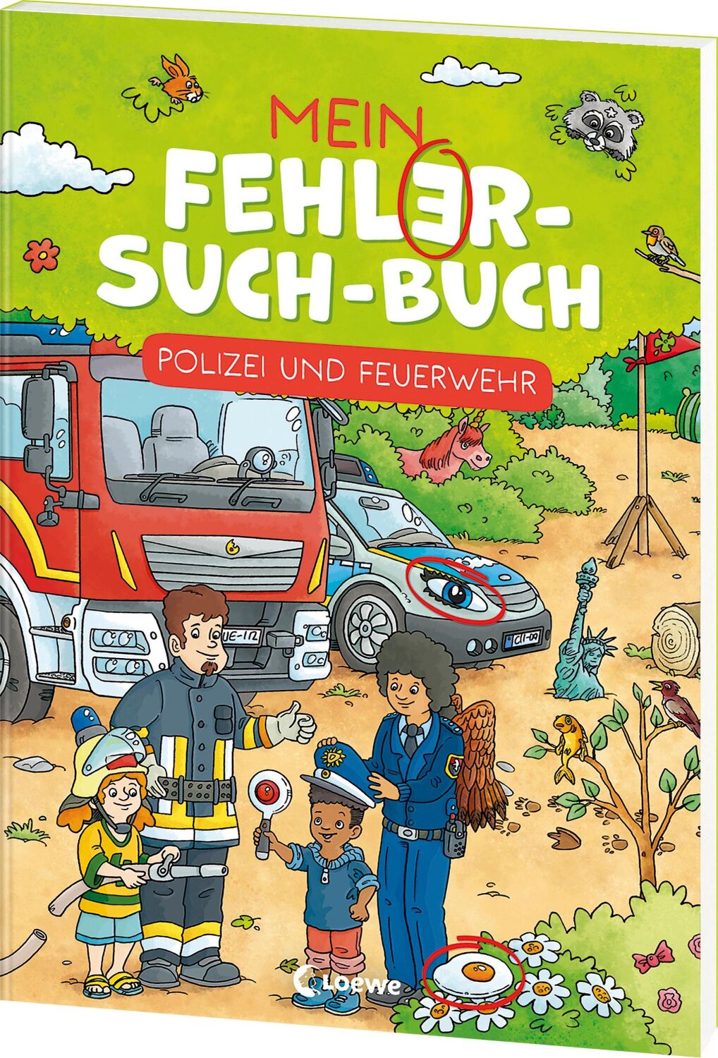 Cover: 9783743216785 | Mein Fehler-Such-Buch - Polizei und Feuerwehr | Rätseln | Taschenbuch