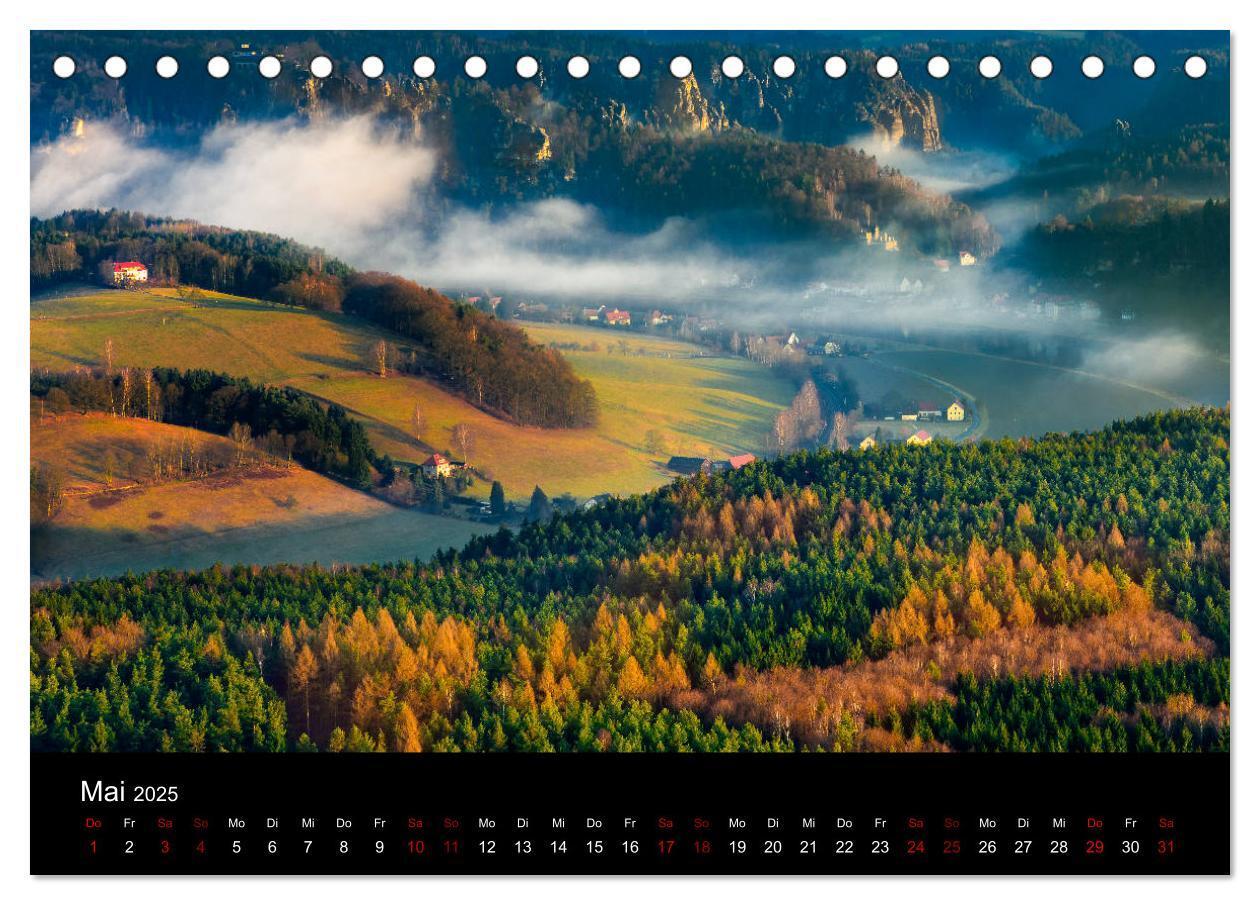 Bild: 9783435447923 | Dresden und Umland (Tischkalender 2025 DIN A5 quer), CALVENDO...