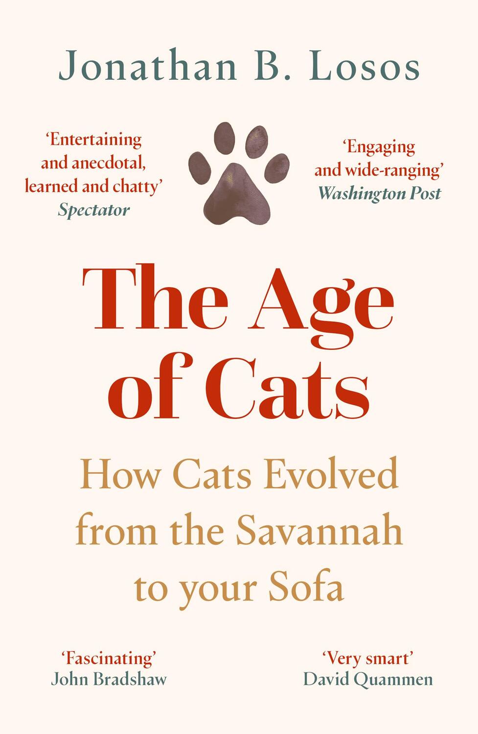 Cover: 9780008339500 | The Age of Cats | How Cats Evolved from the Savannah to Your Sofa