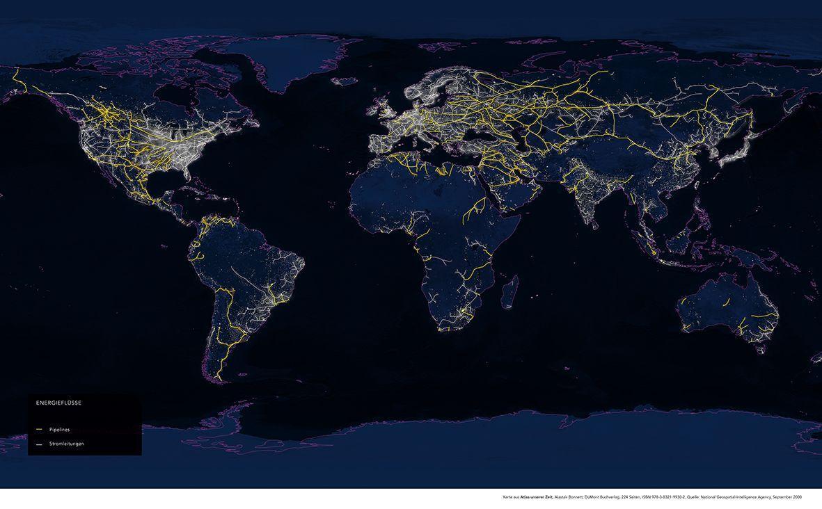 Bild: 9783832199302 | Atlas unserer Zeit | 50 Karten eines sich rasant verändernden Planeten