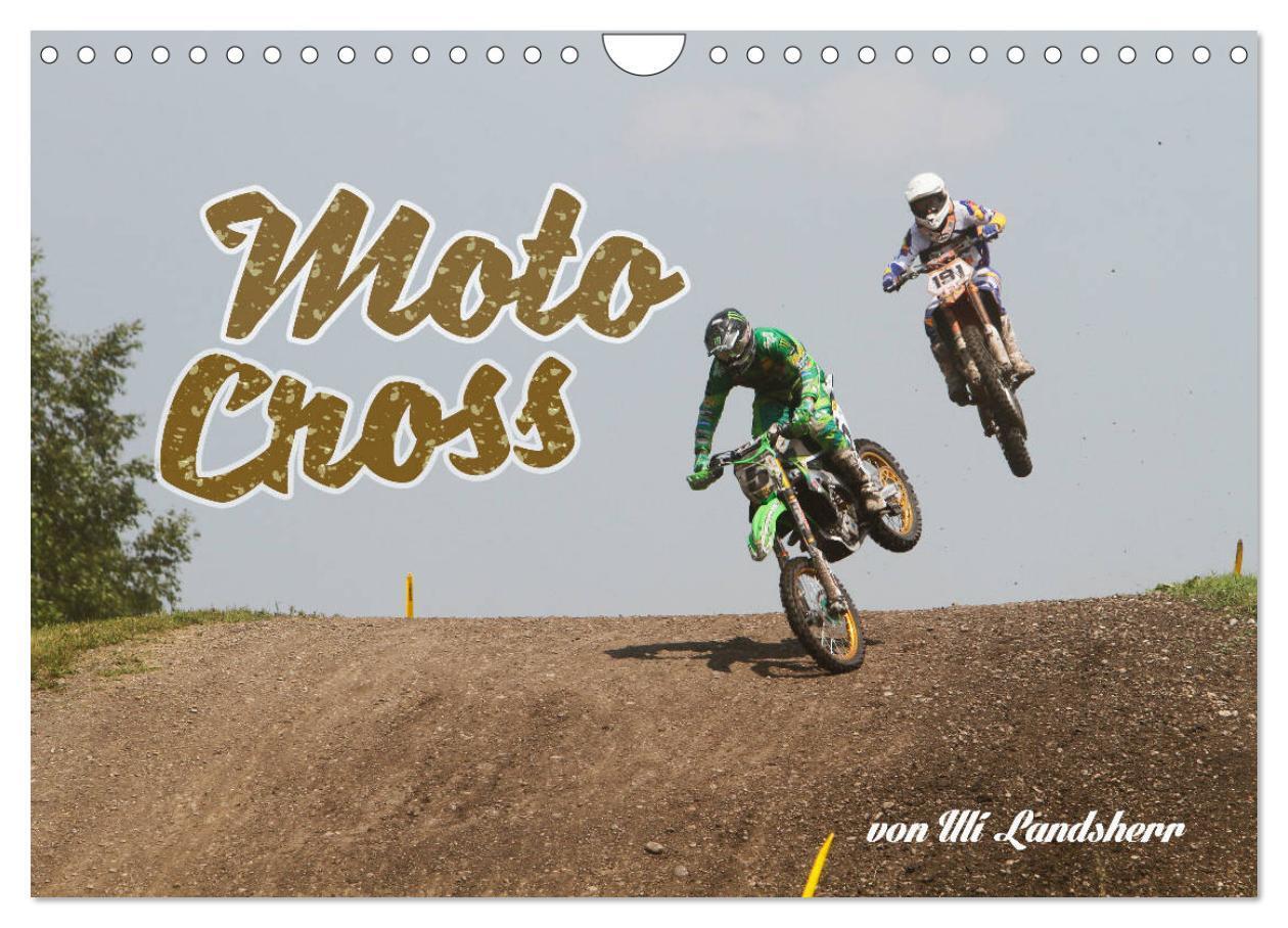 Cover: 9783675805934 | Moto Cross (Wandkalender 2024 DIN A4 quer), CALVENDO Monatskalender
