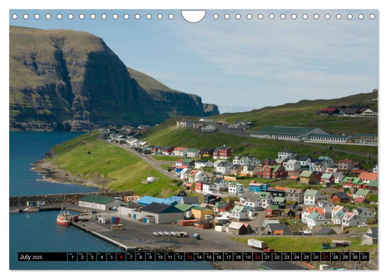 Bild: 9781325994847 | Faroe Islands / UK-Version (Wall Calendar 2025 DIN A4 landscape),...