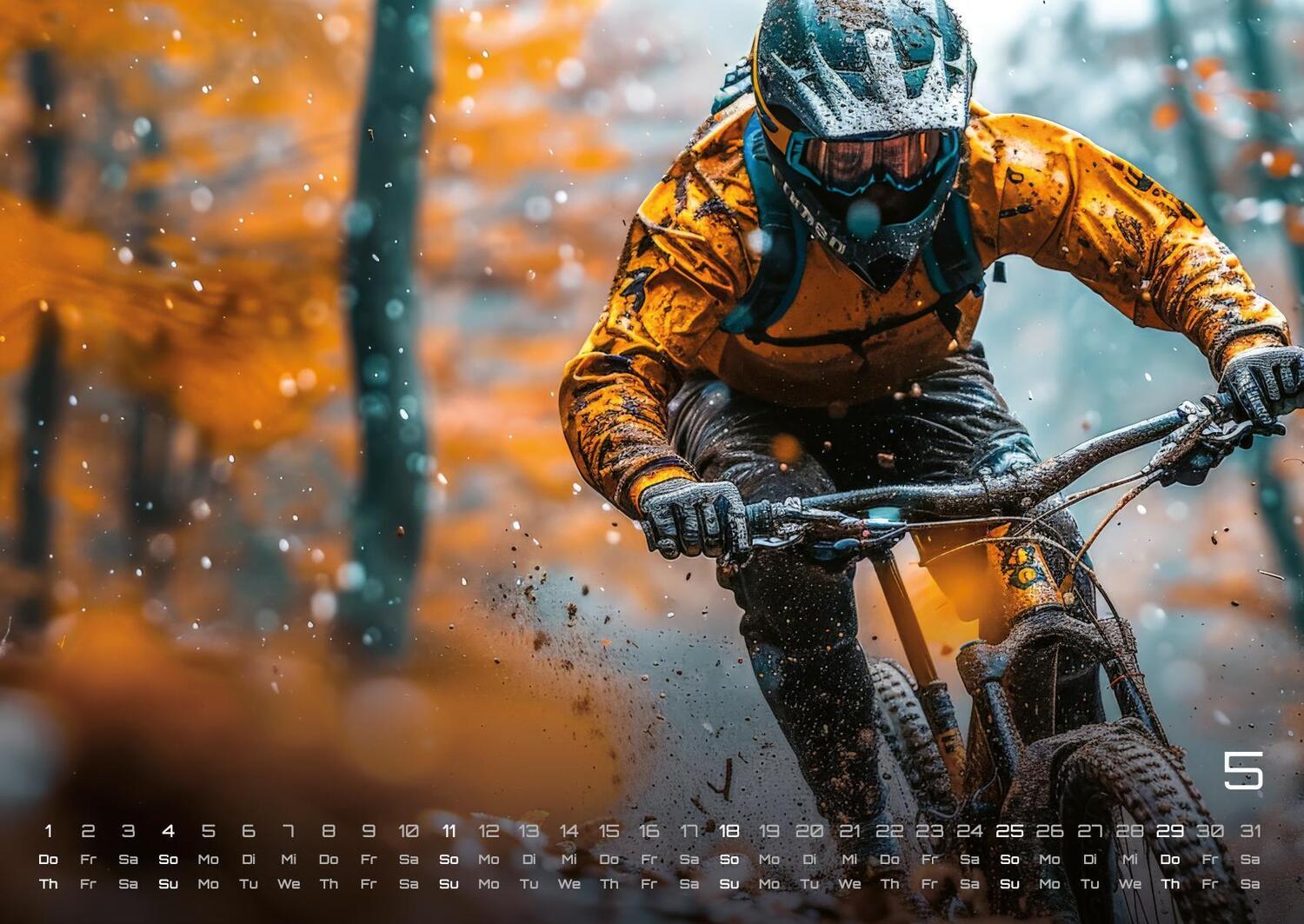 Bild: 9783986734121 | MTB Mountainbike - 2025 - Kalender DIN A2 | GP-Fever. de | Kalender