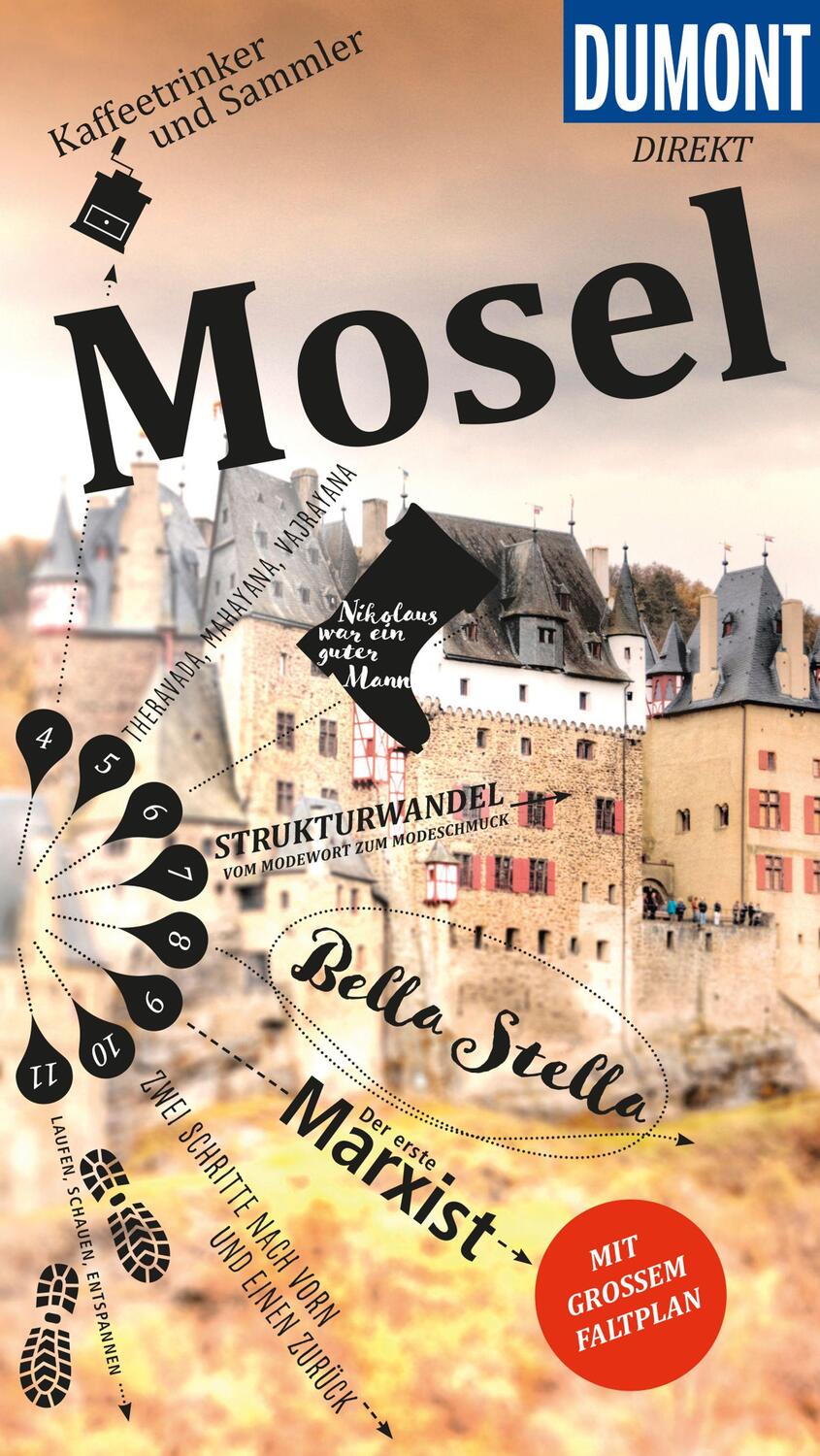 Cover: 9783616010908 | DuMont direkt Reiseführer Mosel | Mit großem Faltplan | Nicole Sperk