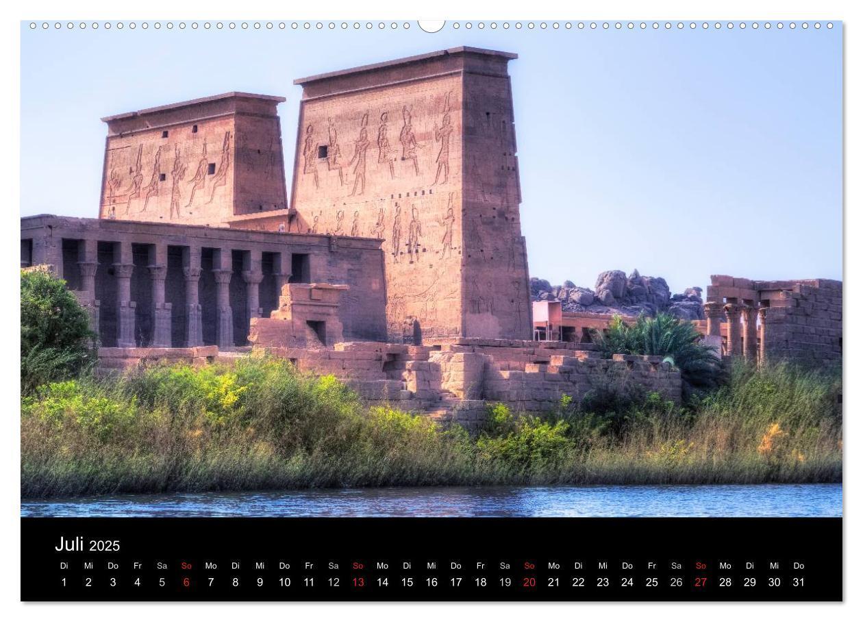 Bild: 9783435575640 | Ägypten (Wandkalender 2025 DIN A2 quer), CALVENDO Monatskalender