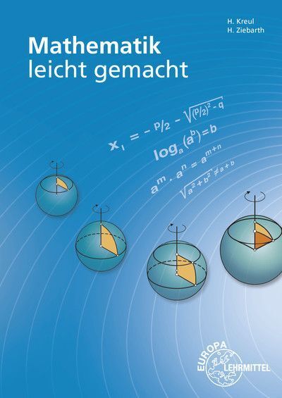 Cover: 9783808556092 | Mathematik leicht gemacht | Hans Kreul (u. a.) | Taschenbuch | 896 S.