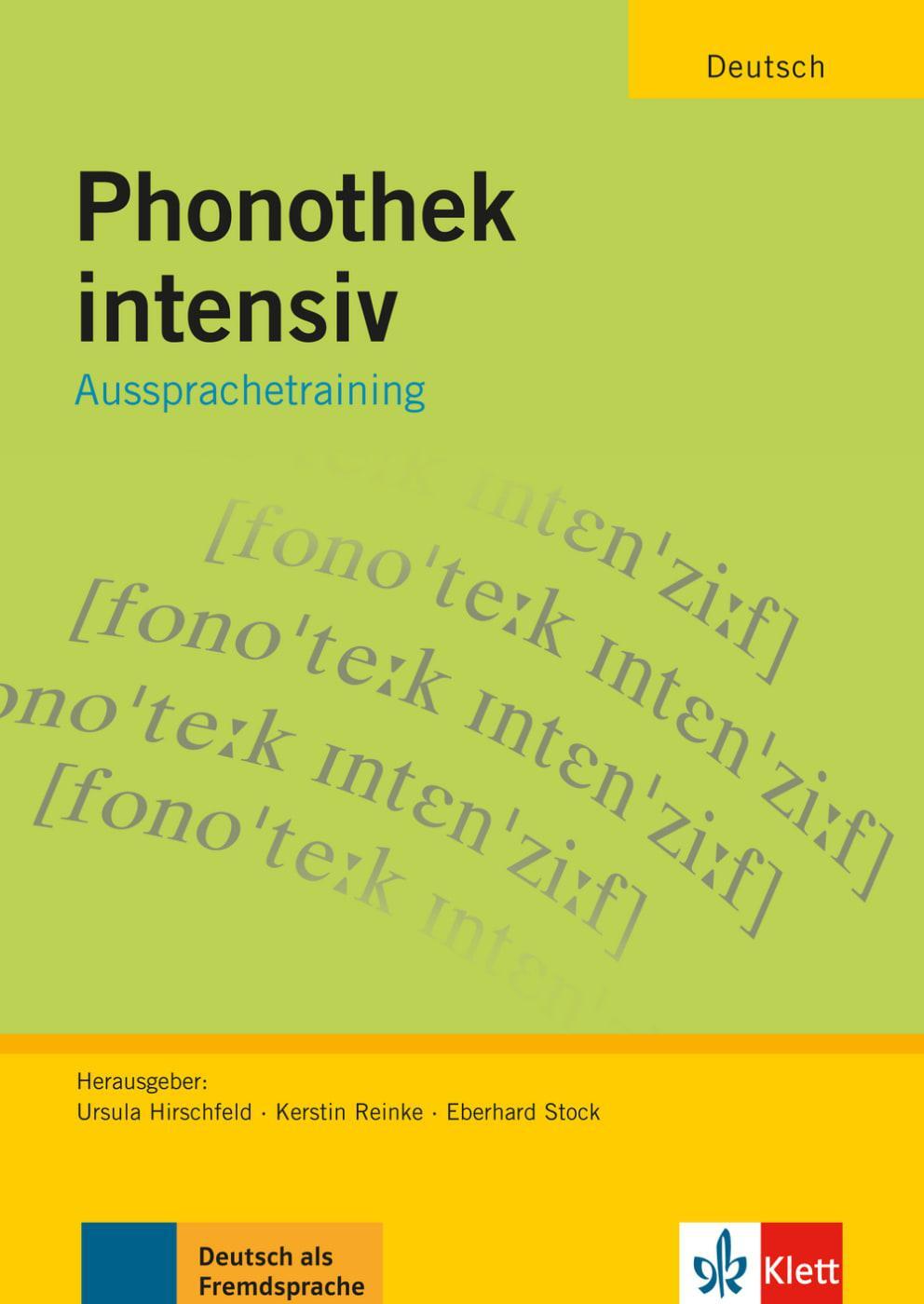 Cover: 9783126063852 | Phonothek intensiv - Arbeitsbuch | Ursula Hirschfeld (u. a.) | Buch