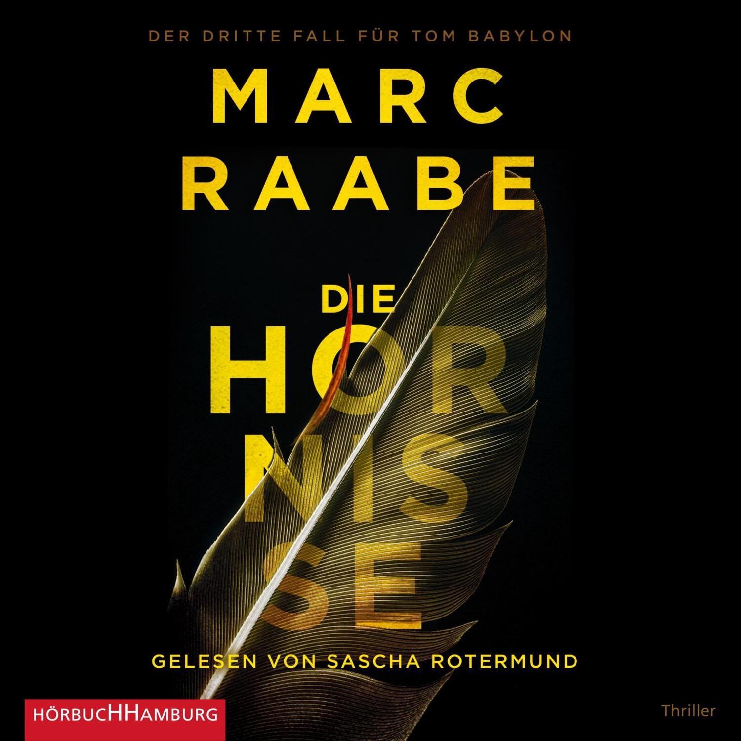 Cover: 9783957132208 | Die Hornisse (Tom Babylon-Serie 3) | Marc Raabe | MP3 | 2 | Deutsch