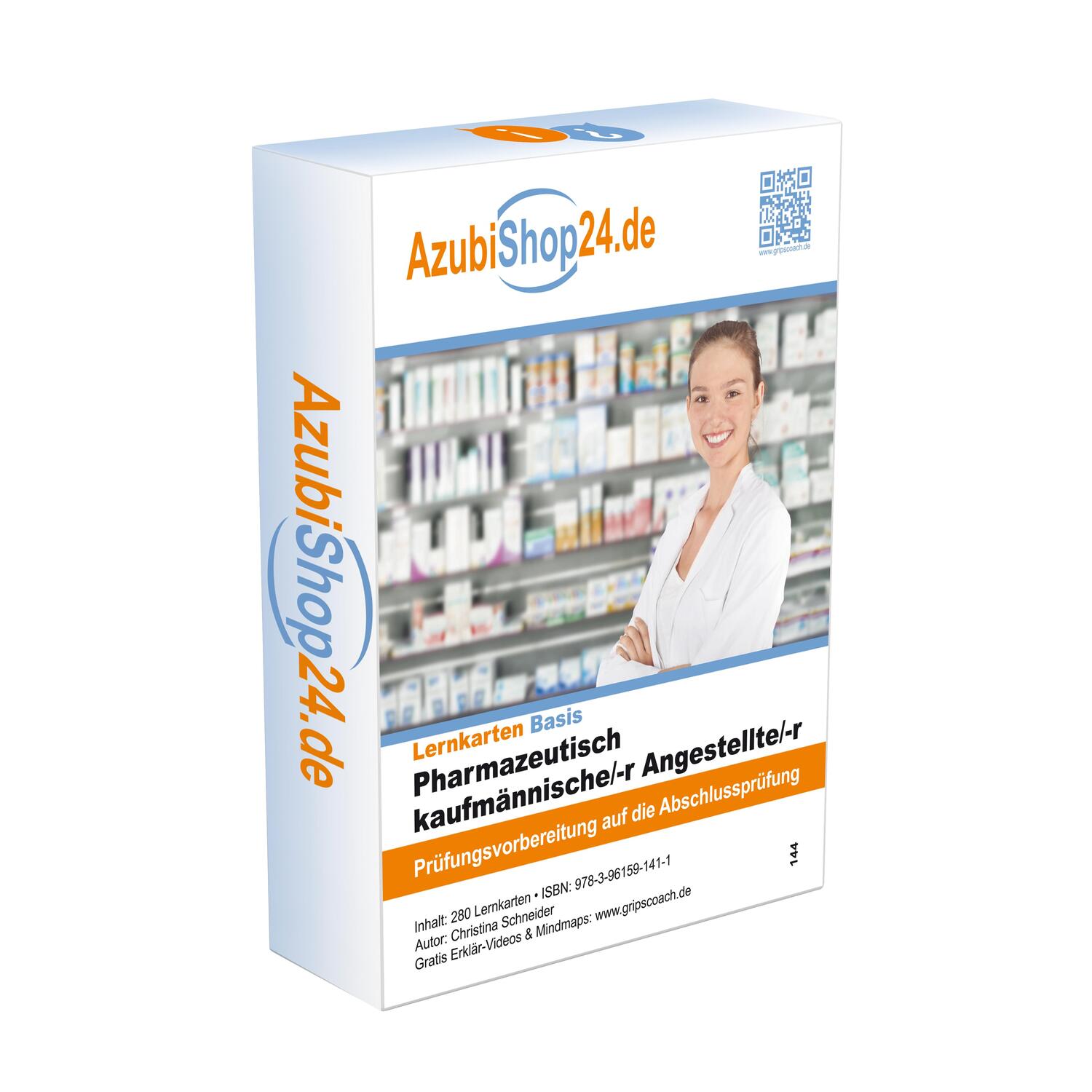 Cover: 9783961591411 | AzubiShop24.de Basis-Lernkarten Pharmazeutisch-kaufmännische/r...