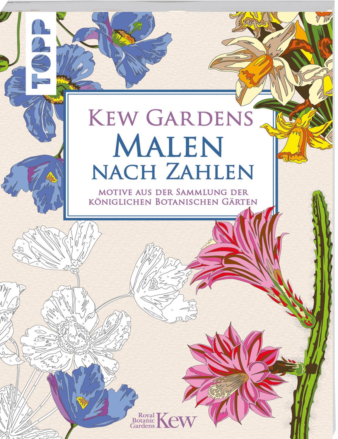 Cover: 9783735880079 | Kew Gardens - Malen nach Zahlen | Kew Gardens | Taschenbuch | 96 S.