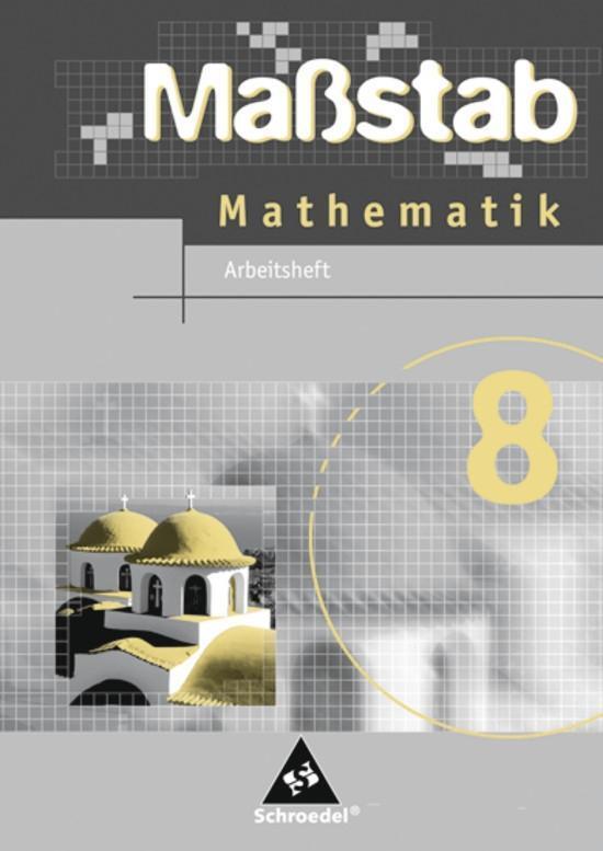 Cover: 9783507843684 | Maßstab 8. Mathematik. Arbeitsheft. Hauptschule Nordrhein-Westfalen
