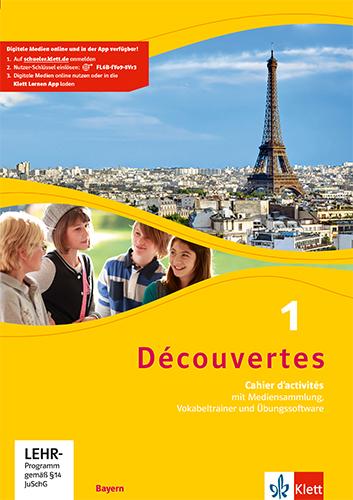 Cover: 9783126222648 | Découvertes 1. Cahier d'activités mit Mediensammlung,...