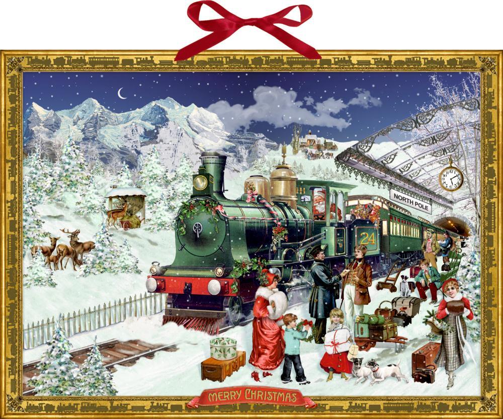 Cover: 4050003941233 | Wandkalender - Nostalgische Eisenbahn | Kalender | 1 S. | Deutsch