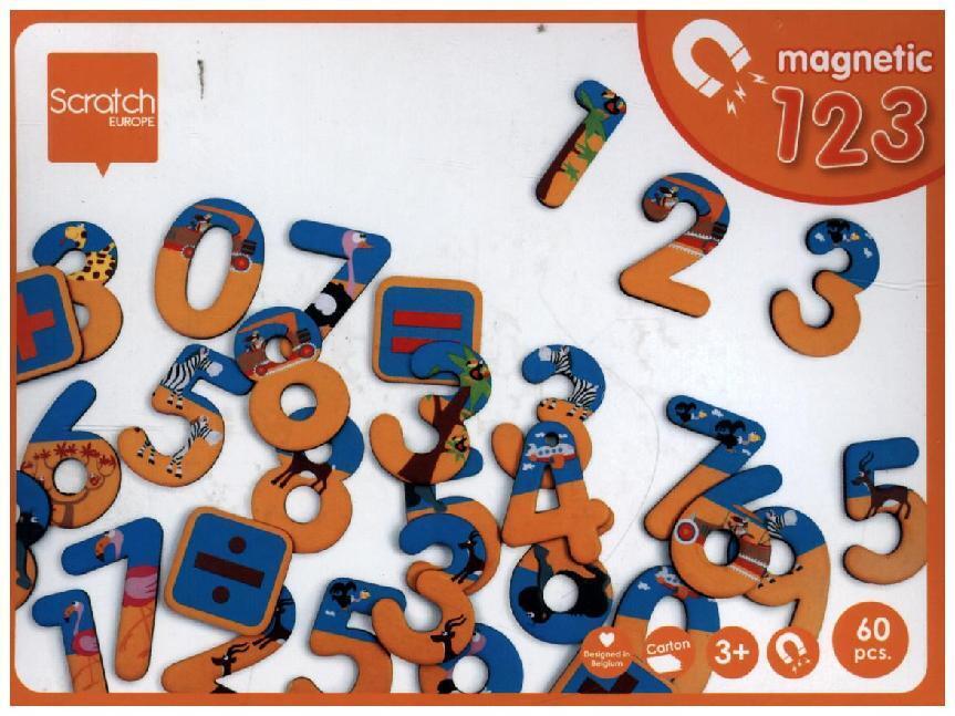 Cover: 5414561810667 | Magnete 60 Zahlen Safari (Kinderspiel) | Spiel | 2020 | Scratch